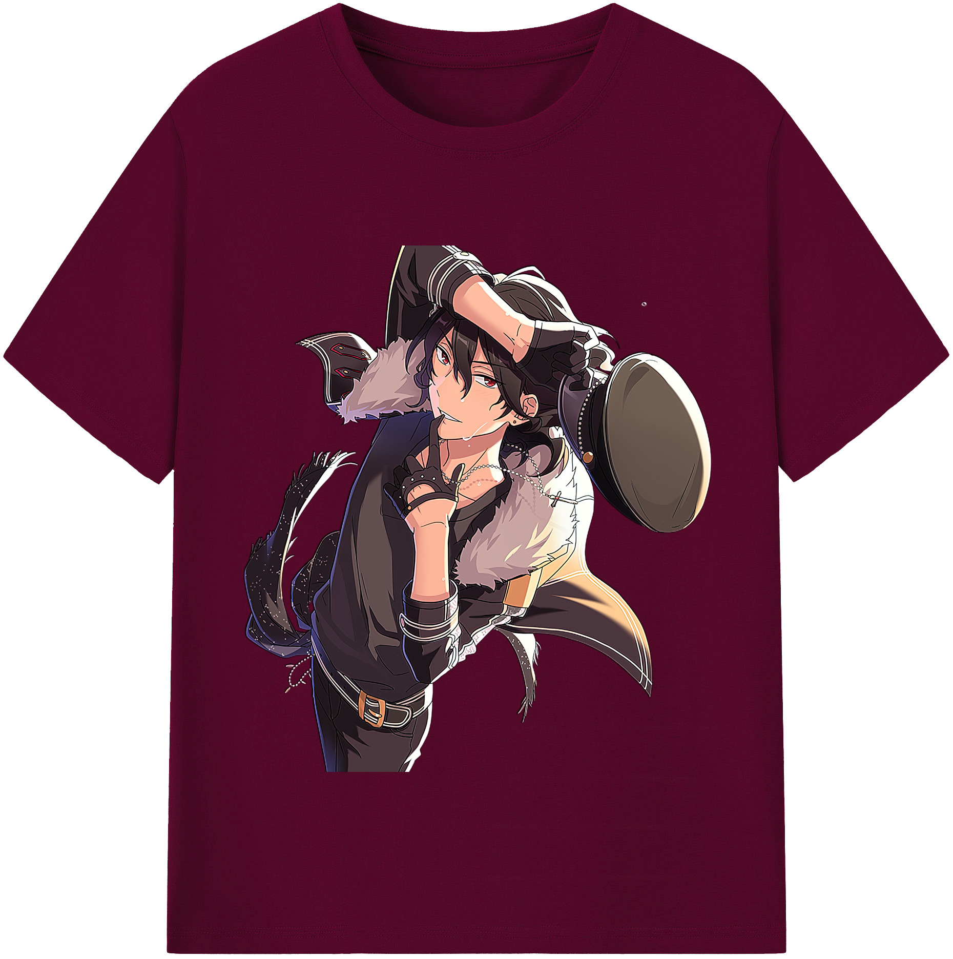 （画像用） あんさんぶるスターズ! Ensemble Stars レディースカジュアルプリントTシャツ（綿100％）